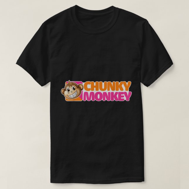 T-shirt Chunky Monkey Funny Dit Sarcastique Humour de nouv (Design devant)
