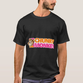 T-shirt Chunky Monkey Funny Dit Sarcastique Humour de nouv