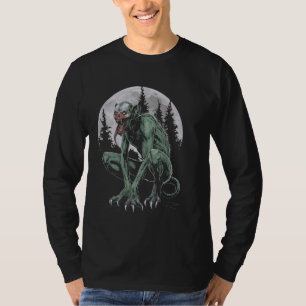 T-shirt Chupacabra Créature légendaire Mythique Bête Crypt