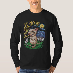 T-shirt Chupacabra Créature légendaire Mythique Bête Crypt