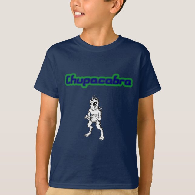 T-shirt Chupacabra (croquis) (Devant)