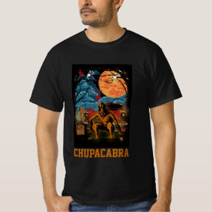 T-shirt Chupacabra Cryptid Creator Texte personnalisable T