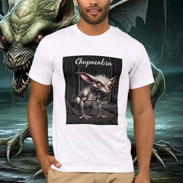 T-shirt Chupacabra dans la Cryptide des Bois (Créateur téléchargé)