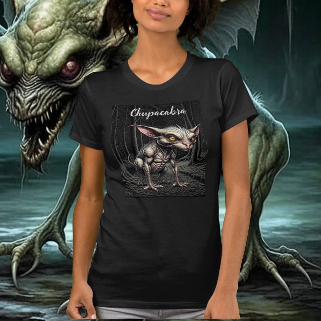 T-shirt Chupacabra dans la Cryptide des Bois (Créateur téléchargé)