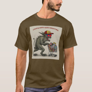 T-shirt Chupacabra fait ses courses