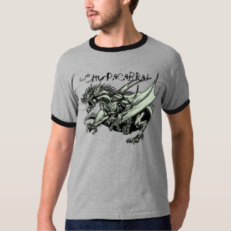 T-shirt Chupacabra le Chèvre-Surgeon - peau Vert-Grise