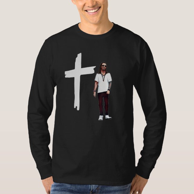 T-shirt Church Cool Jesus (Devant)