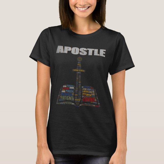 T-shirt Church Minister Word Cloud Astle Pastor Appreciati (Devant)