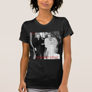 T-shirt Churchill & Célèbre citation sur le mariage