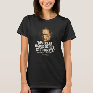T-shirt Churchill Citation Bonne Crise Winston Churchill
