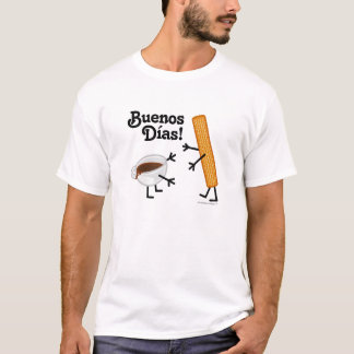 T-shirt Churro et chocolat - Buenos Dias !