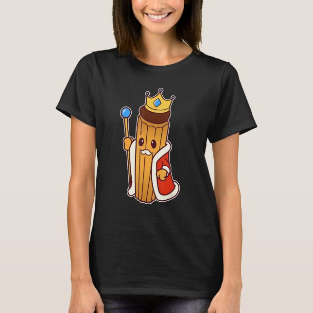 T-shirt Churro King - Spanish  Portuguese Cuisine (Devant)