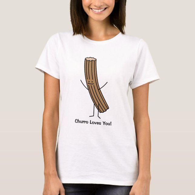 T-shirt Churro vous aime ! (Devant)