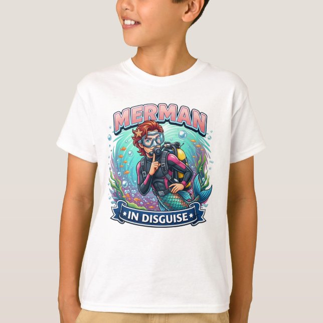 T-shirt Chut ! Gardez le secret de la mer (Devant)