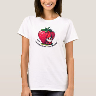 T-shirt Chut... J'attends ma part de gâteau court ! T-shir