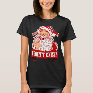 T-shirt Chut, je n'existe pas, Noël drôle