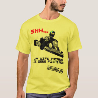 T-shirt Chut… Mon épouse pense que j'ai la pêche allée