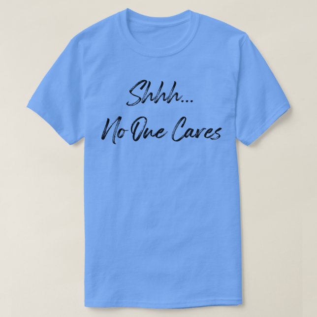 T-shirt Chut Personne n es (Design devant)