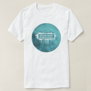 T-shirt Chute à part tellement admirablement