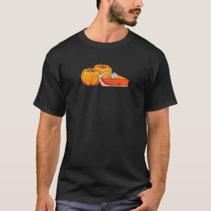 T-shirt Chute Citrouille tarte à épices Foodie Crème Whihi