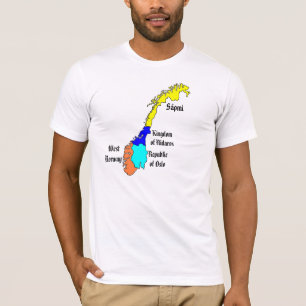 T-shirt Chute de la Norvège
