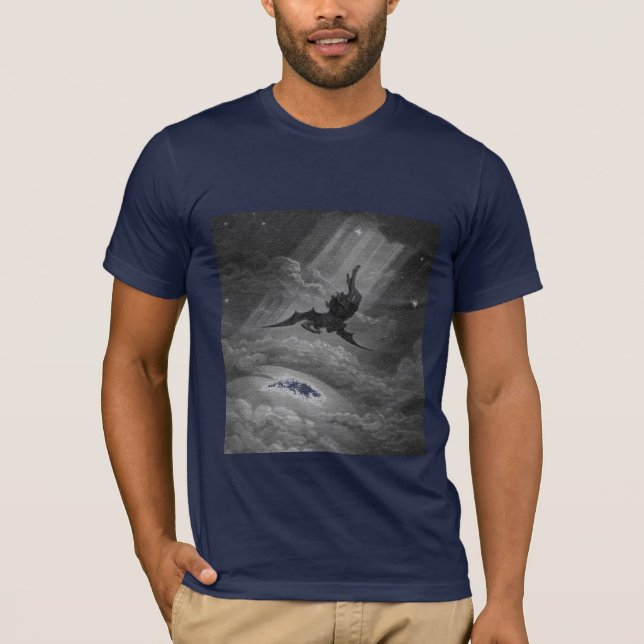 T-shirt Chute de Lucifer T (Devant)
