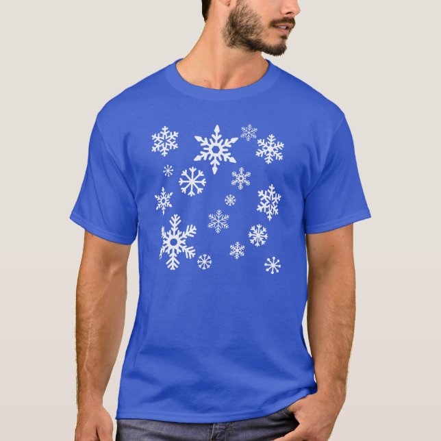 T-shirt Chute de neige (Devant)