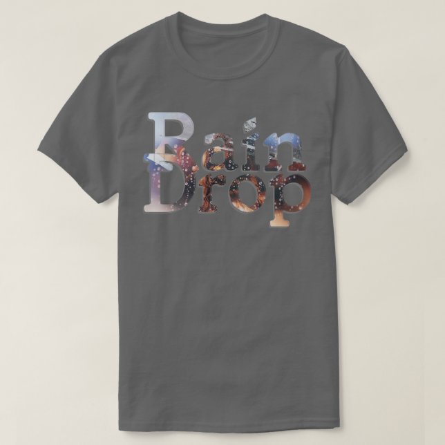 T-shirt Chute de pluie (Design devant)
