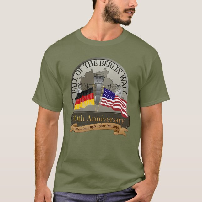 T-shirt Chute du mur de Berlin - 30ème Anniv (Devant)