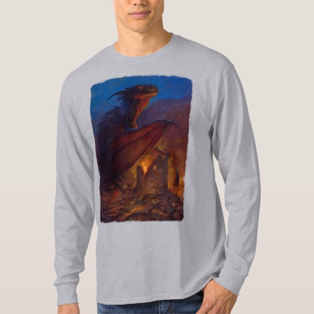 T-shirt Chute du roi rouge (Devant)