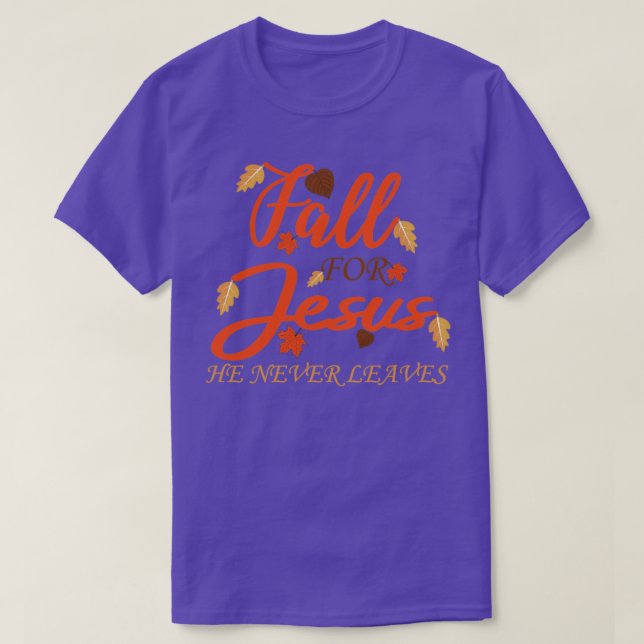 T-shirt Chute pour Jésus1 (Design devant)