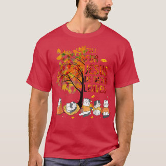 T-shirt Chute Pour Jésus Il N'A Jamais Feuille Chat D'Auto