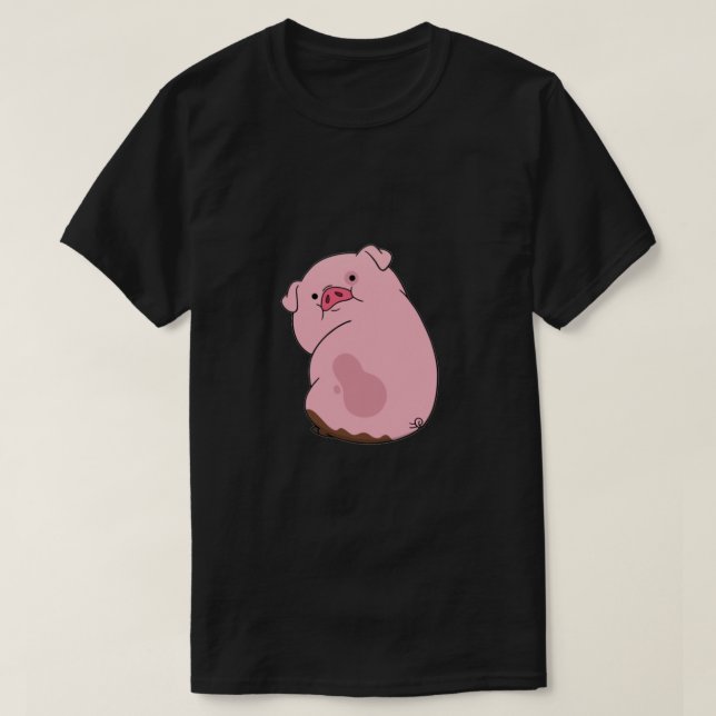 T-shirt Chutes de gravité Waddles (Design devant)