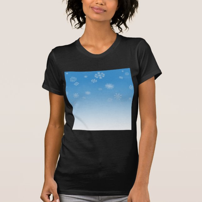 T-shirt Chutes de neige (Devant)