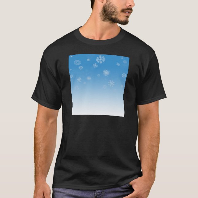 T-shirt Chutes de neige (Devant)