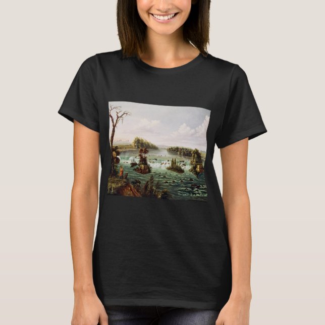T-shirt Chutes de Saint Anthony par Henry Lewis (Devant)