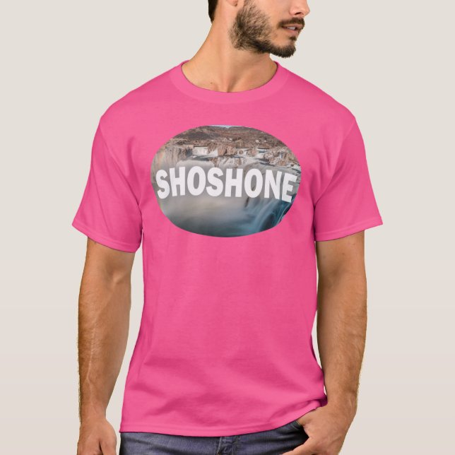 T-SHIRT CHUTES DE SHOSHONE (Devant)