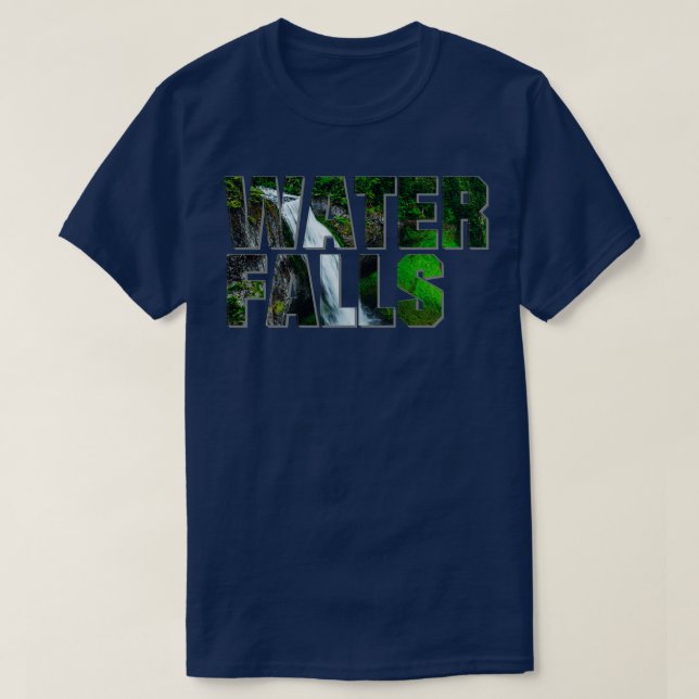 T-SHIRT CHUTES D'EAU (Design devant)