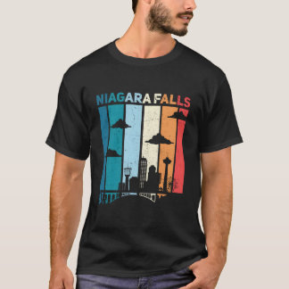 T-shirt Chutes du Niagara Cascade Canada Chutes du Niagara