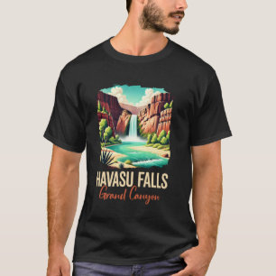 T-shirt Chutes Havasu Grand Canyon Randonnée Escalade Hava
