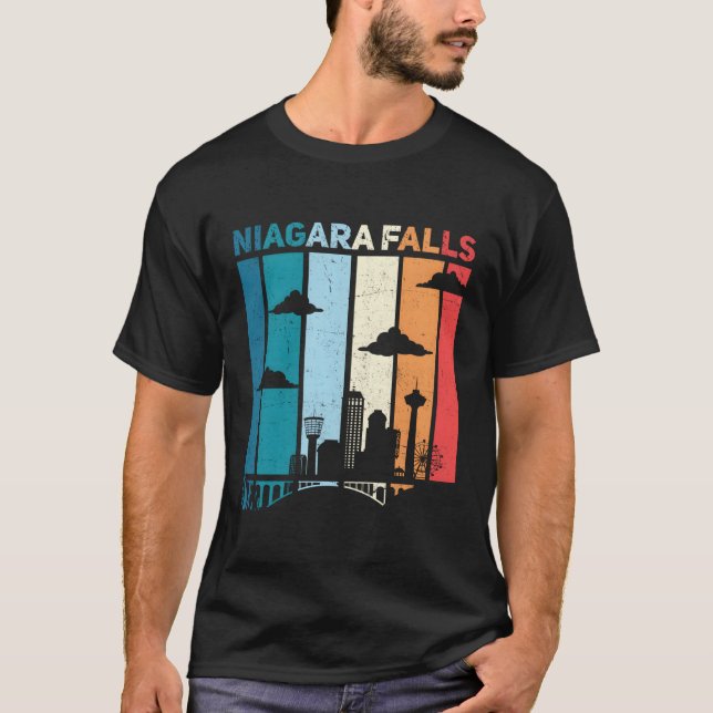 T-shirt Chutes Niagara Canada Chutes Niagara (Devant)