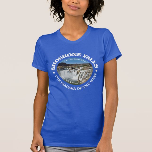 T-shirt Chutes Shoshone (Devant)