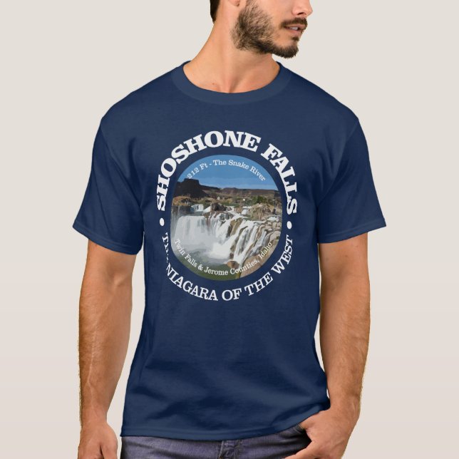 T-shirt Chutes Shoshone (Devant)