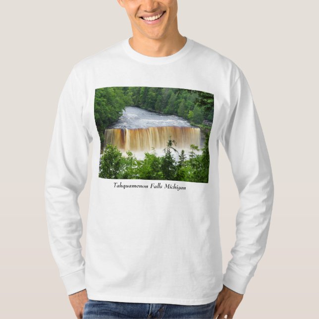 T-shirt Chutes supérieures de Tahquamenon (Devant)