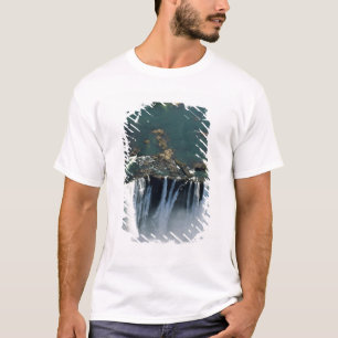 T-shirt Chutes Victoria, frontière entre la Zambie et le 