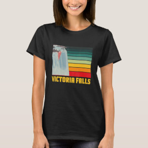 T-shirt Chutes Victoria Zimbabwe Cascade Souvenir Afrique 