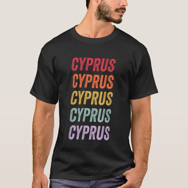 T-shirt Chypre (Devant)