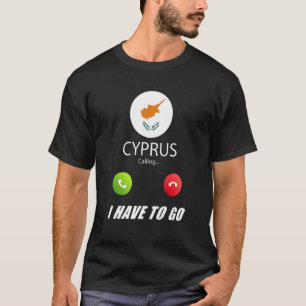 T-shirt Chypre Drapeau Souvenir Chypre Appelle
