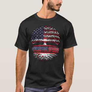 T-shirt Chypre Nord Chypre Nord États-Unis Arbre