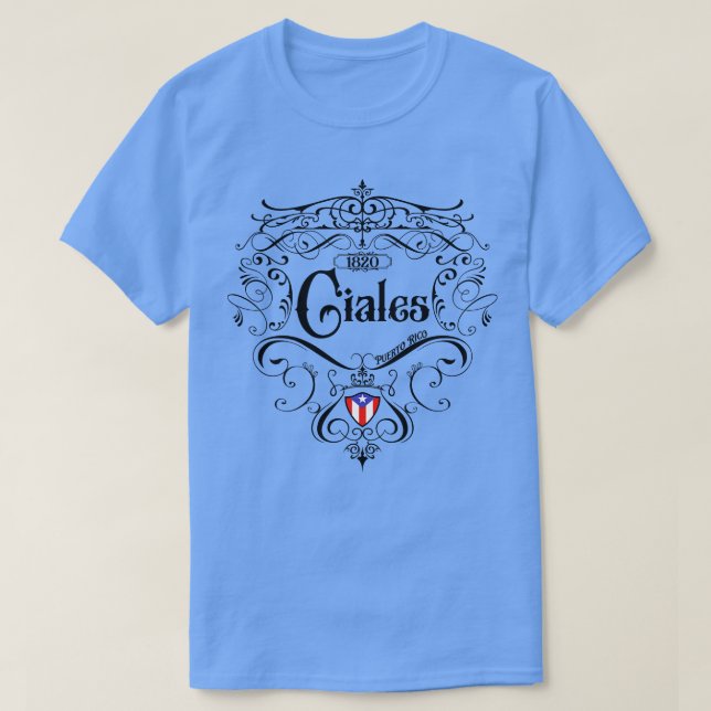 T-shirt Ciales design Vintage 1 (Design devant)